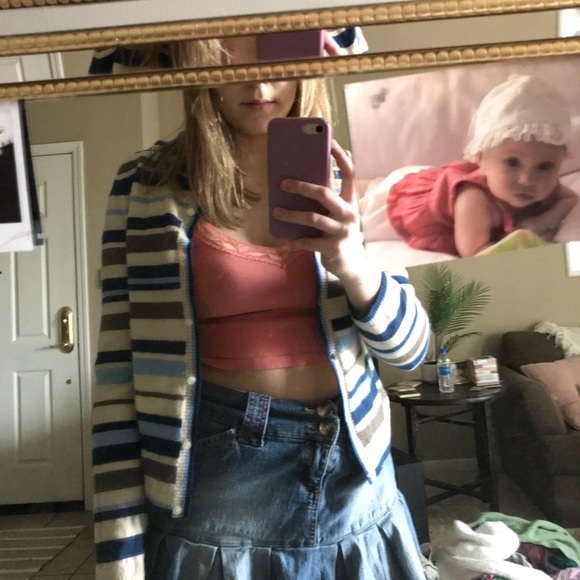 Stripe pattern Patagonia button up cardigan - Picture 1 of 4